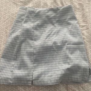 plaid brandy melville skirt